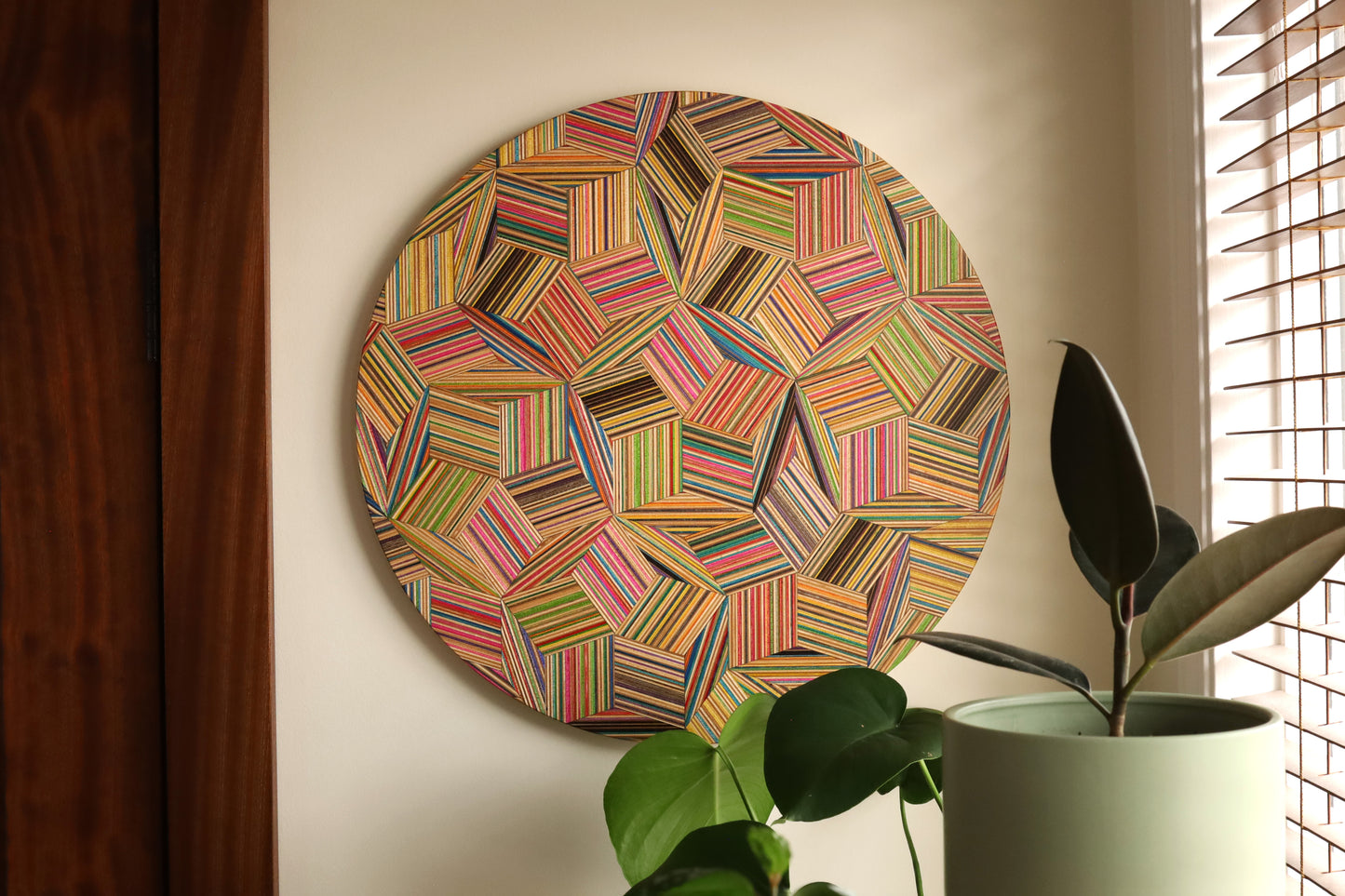 'PENROSE' CIRCULAR WALL ART