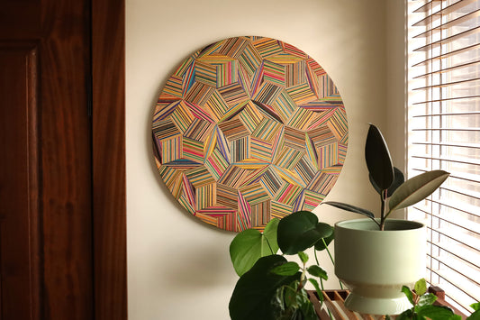 'PENROSE' CIRCULAR WALL ART