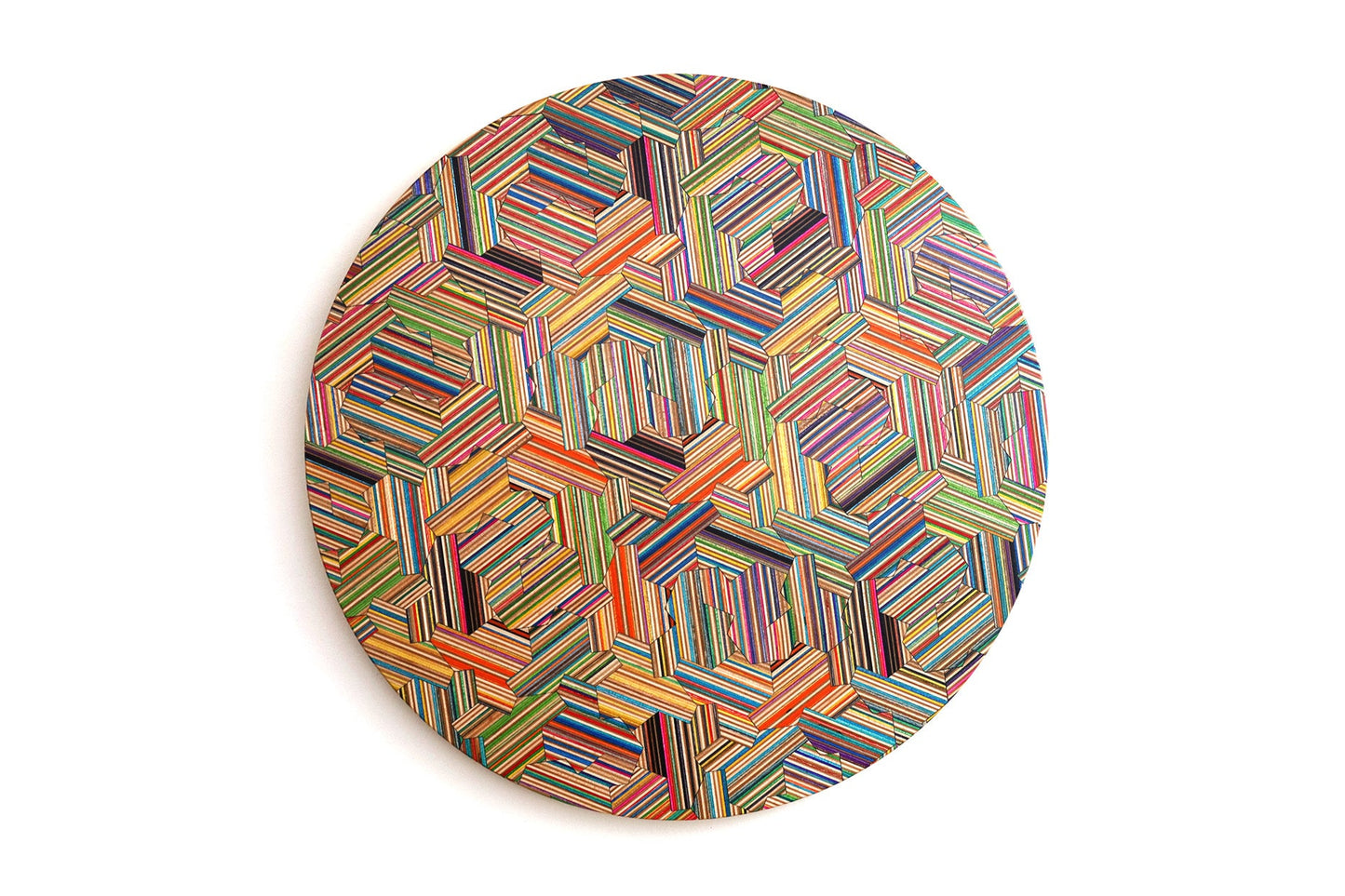 'HATS' CIRCULAR WALL ART
