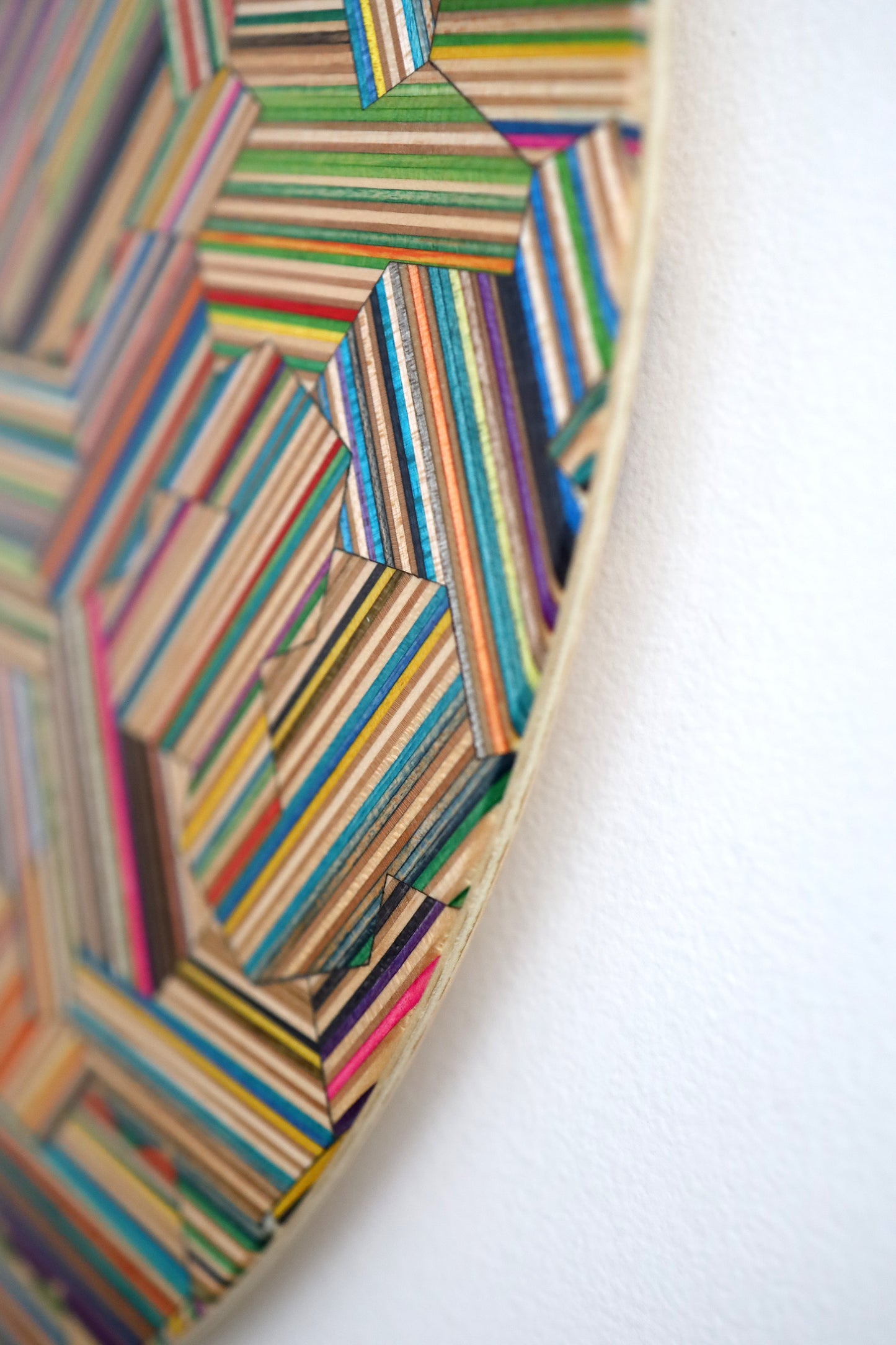 'HATS' CIRCULAR WALL ART