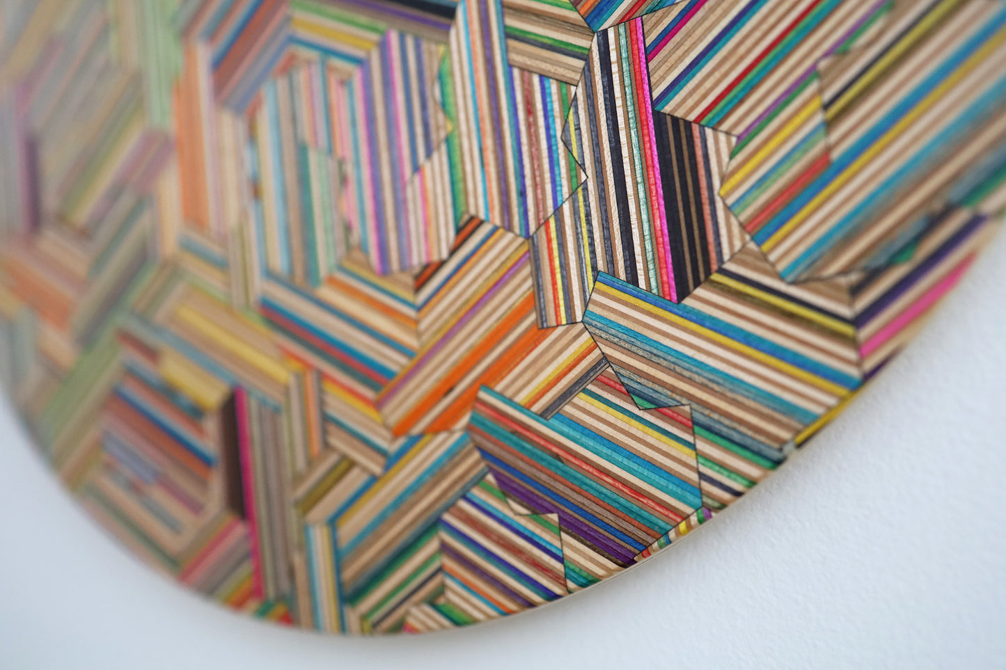 'HATS' CIRCULAR WALL ART