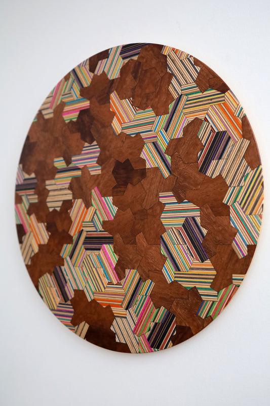 'HATS' CIRCULAR WALL ART