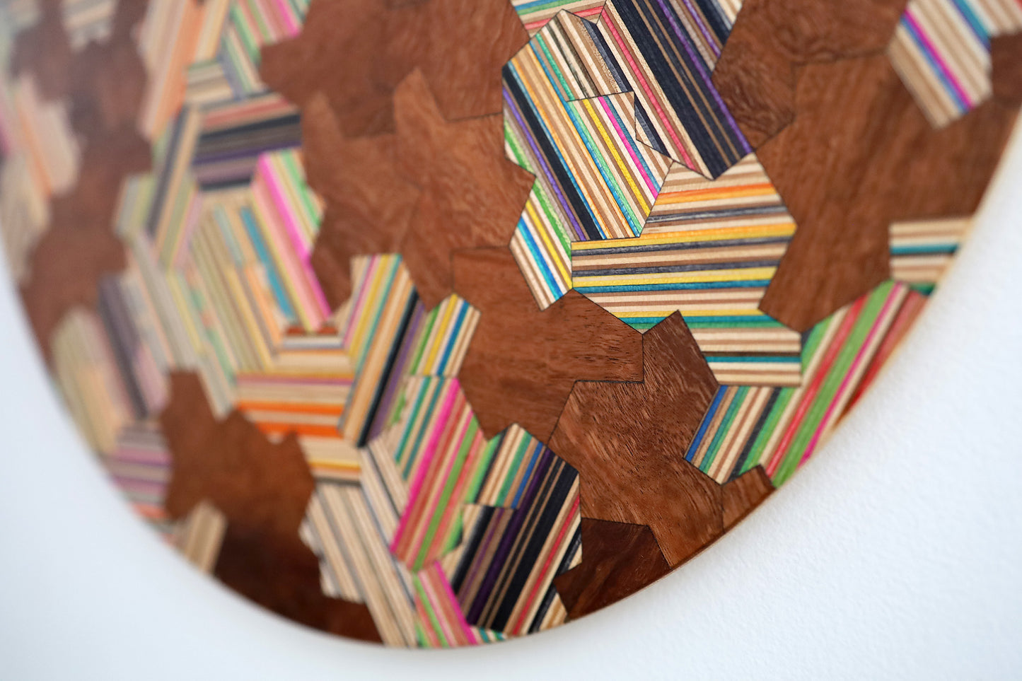 'HATS' CIRCULAR WALL ART