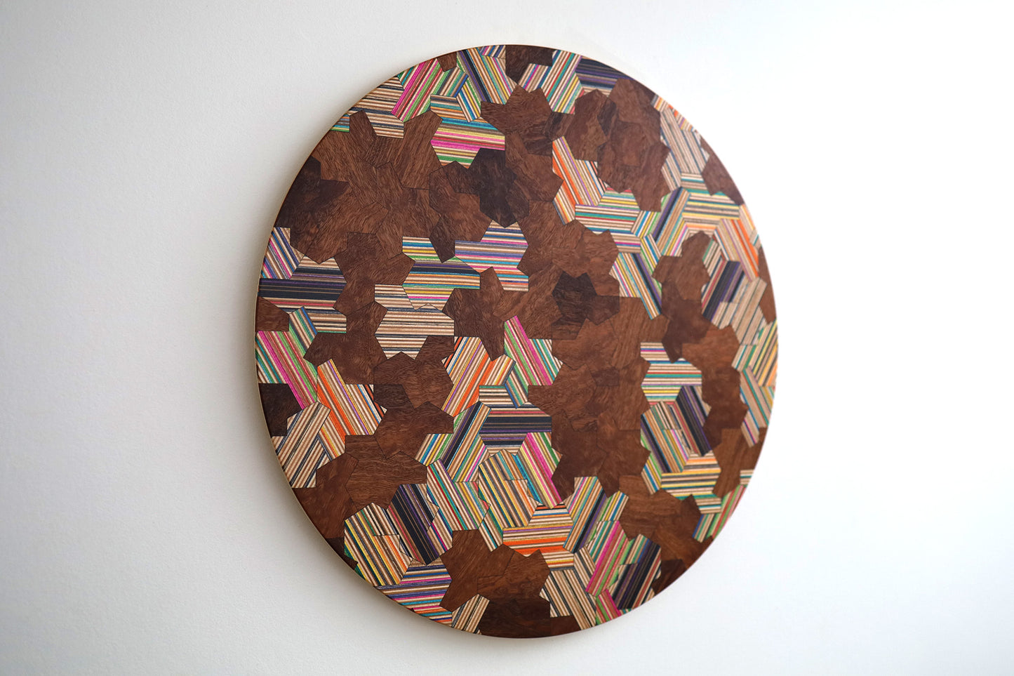 'HATS' CIRCULAR WALL ART