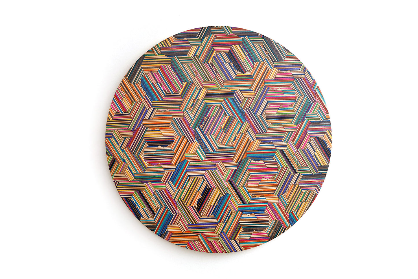 'HATS' CIRCULAR WALL ART