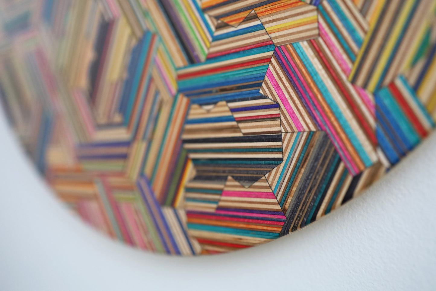 'HATS' CIRCULAR WALL ART