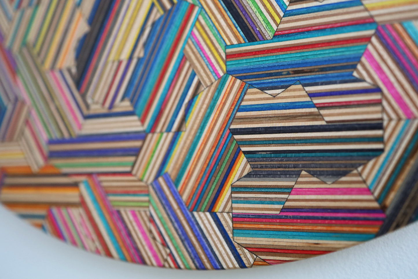 'HATS' CIRCULAR WALL ART