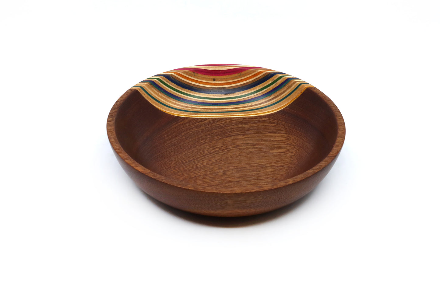 SKATEBOARD & SAPELE ART BOWL