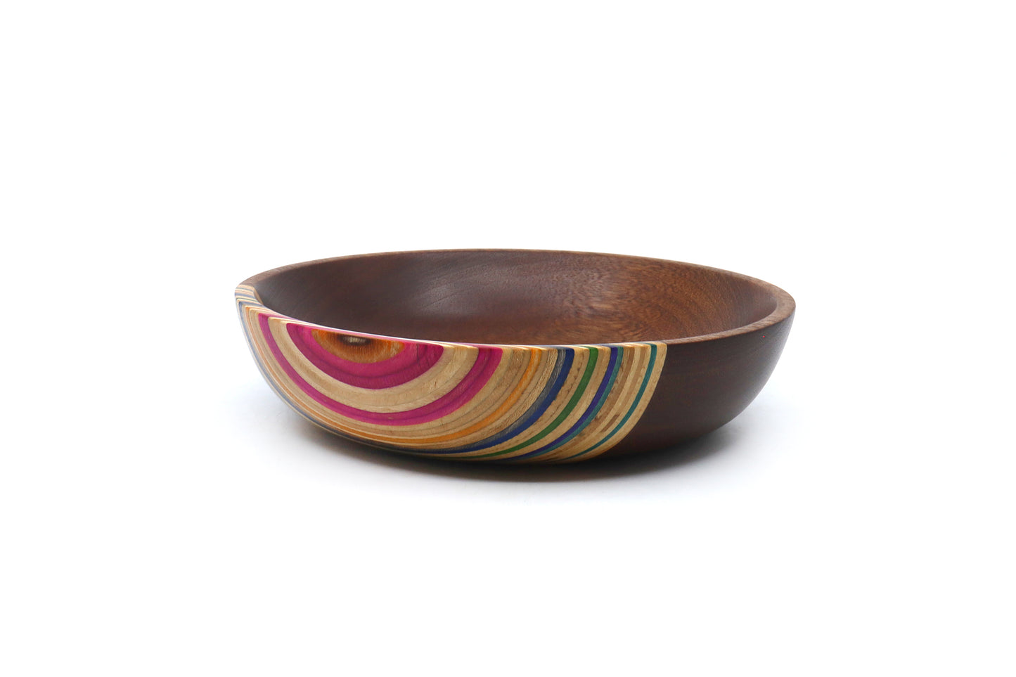 SKATEBOARD & SAPELE ART BOWL