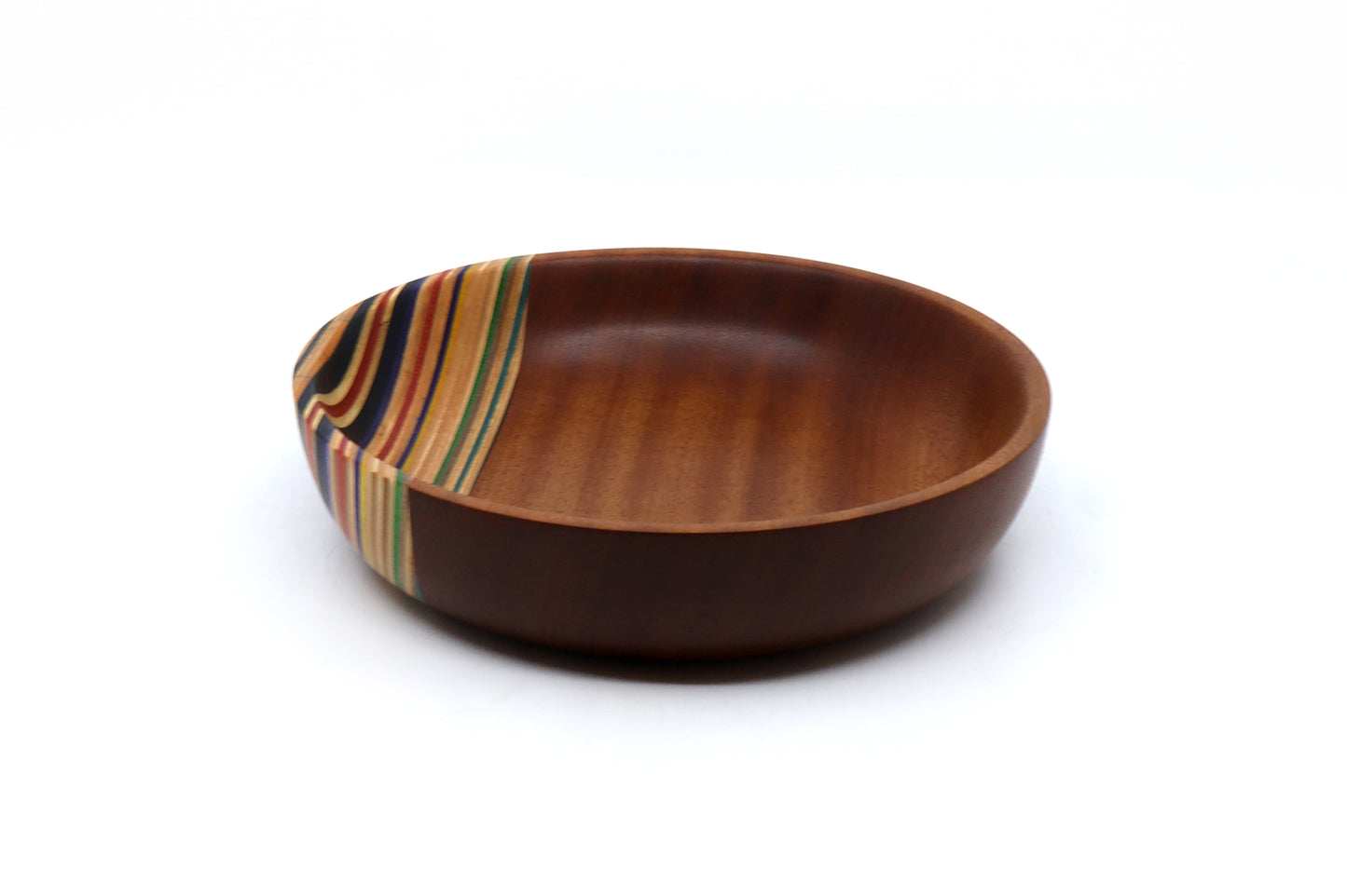 SKATEBOARD & SAPELE ART BOWL
