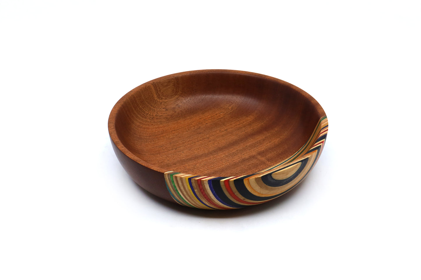 SKATEBOARD & SAPELE ART BOWL