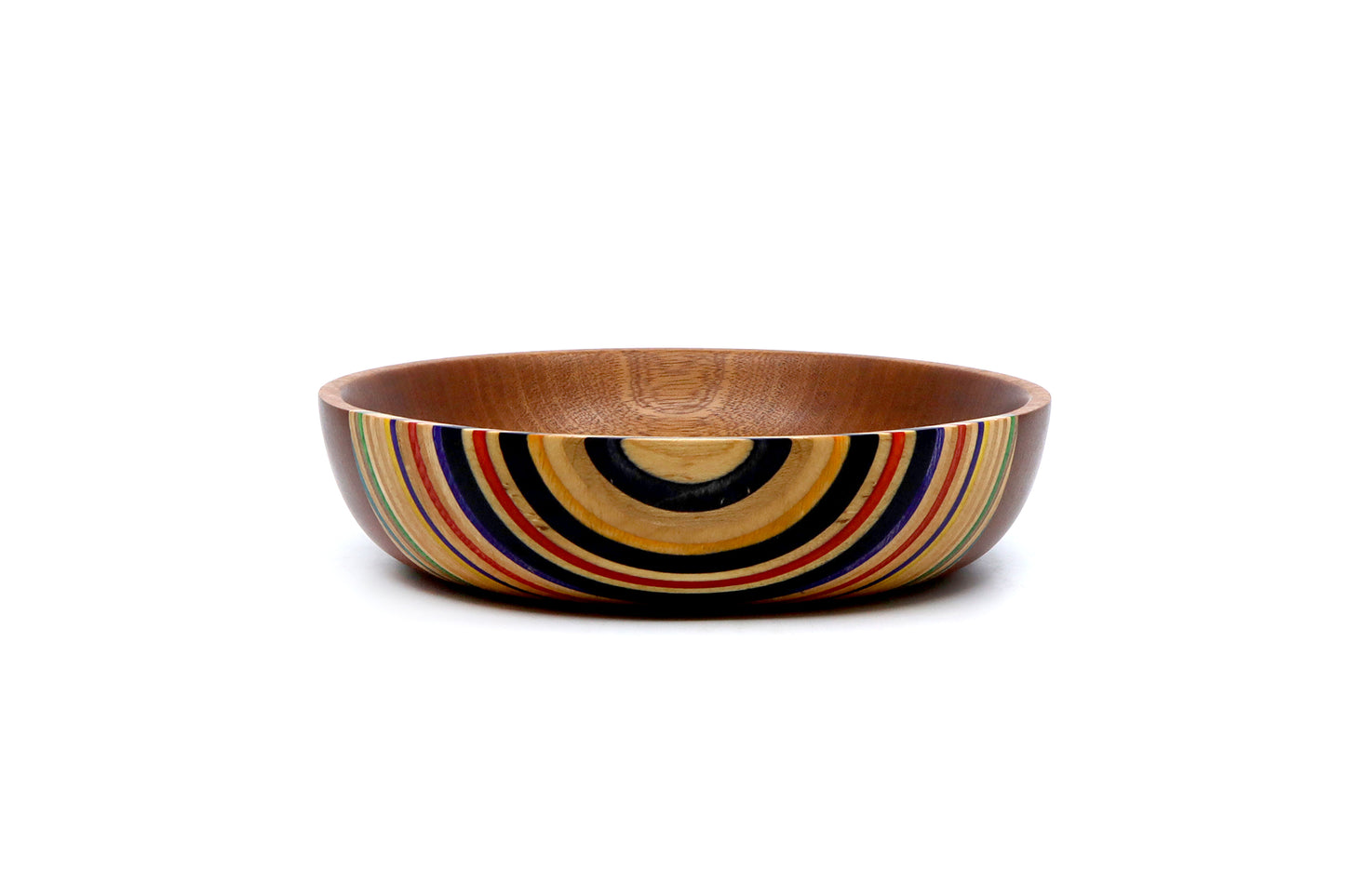 SKATEBOARD & SAPELE ART BOWL