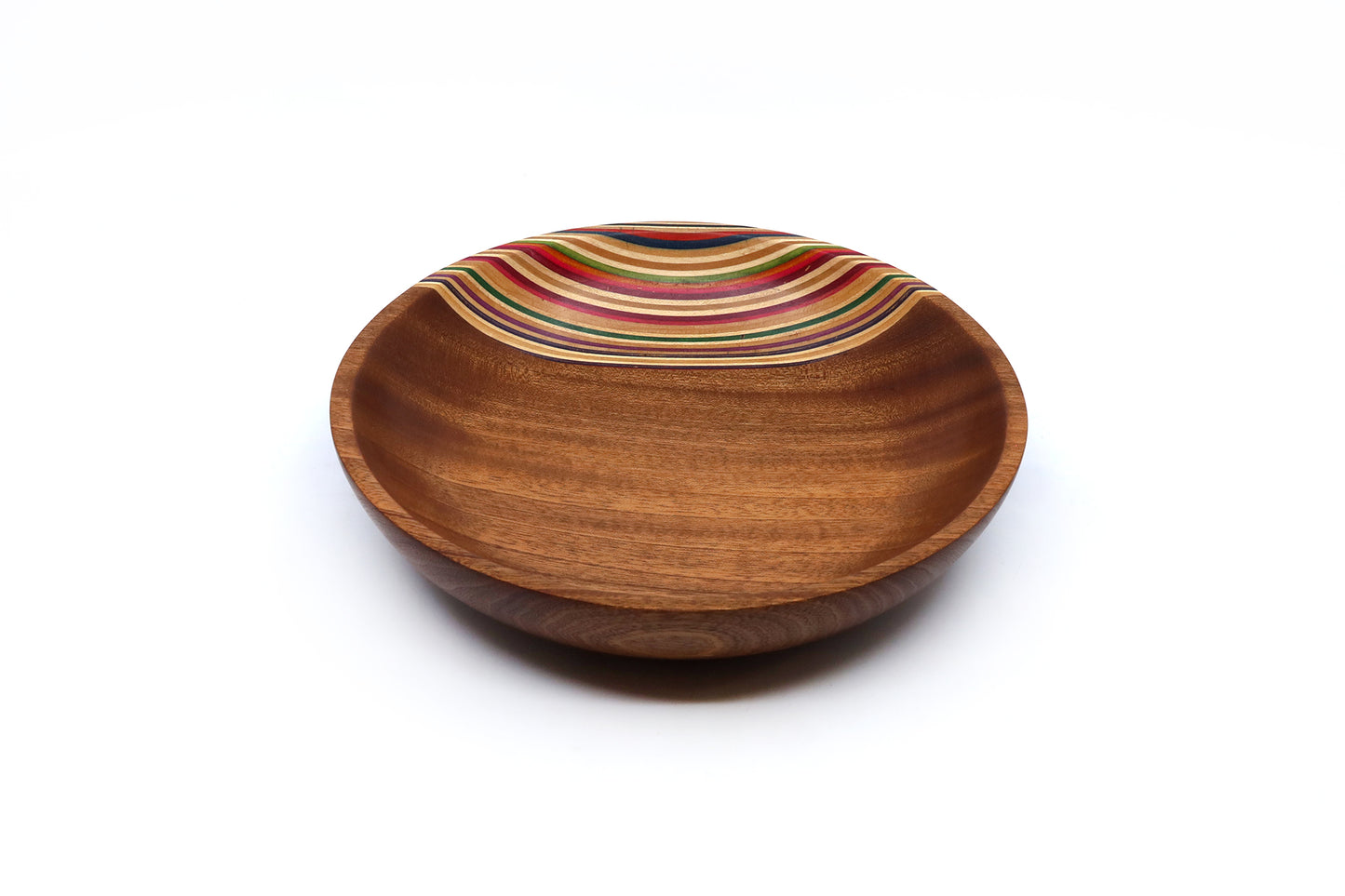 SKATEBOARD & SAPELE ART BOWL