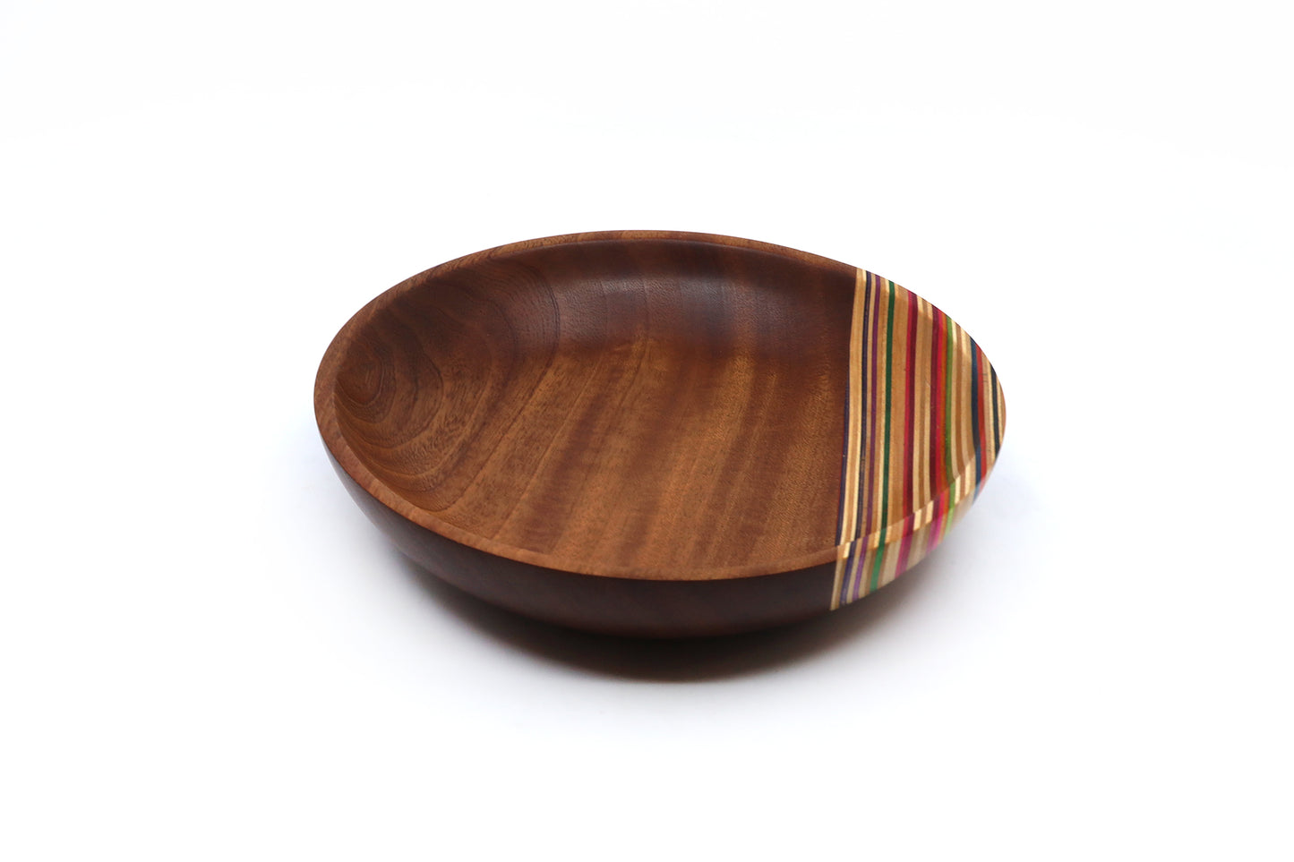 SKATEBOARD & SAPELE ART BOWL