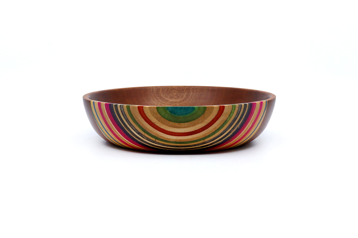 SKATEBOARD & SAPELE ART BOWL
