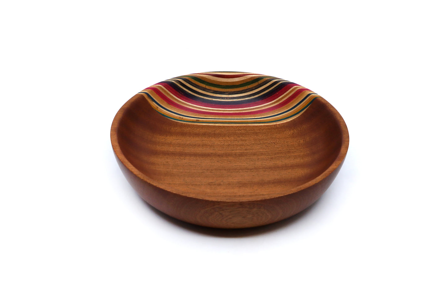 SKATEBOARD & SAPELE ART BOWL