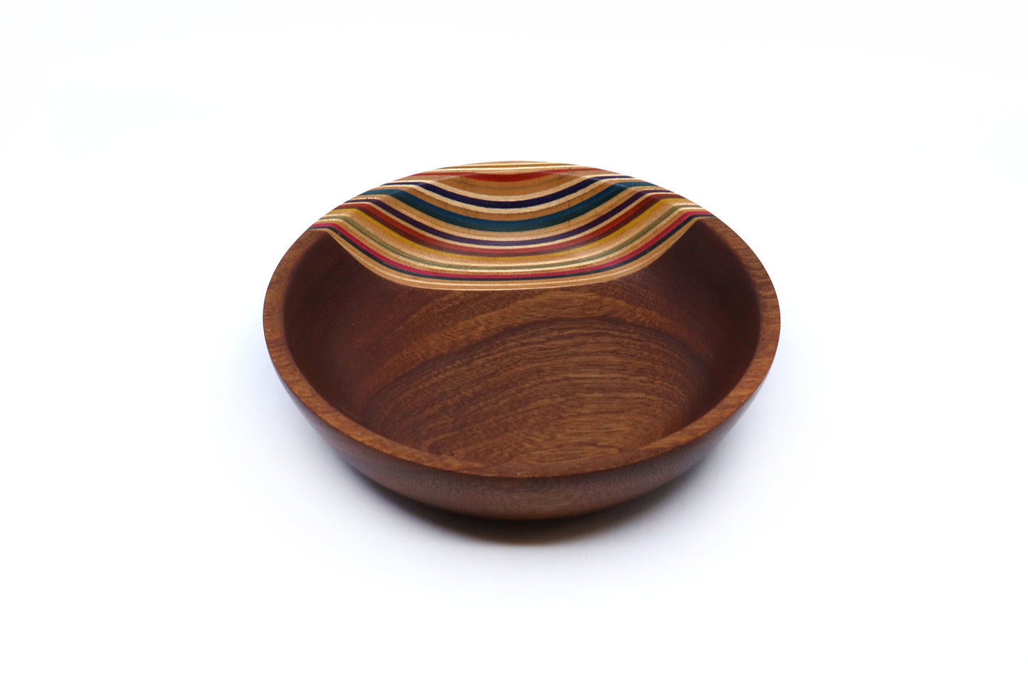 SKATEBOARD & SAPELE ART BOWL