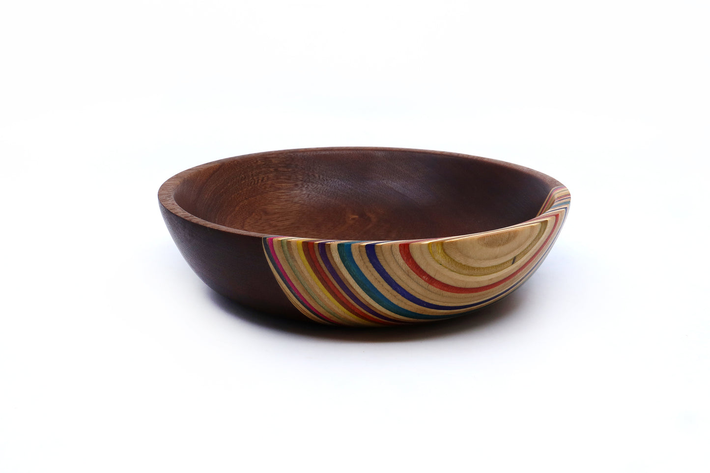 SKATEBOARD & SAPELE ART BOWL