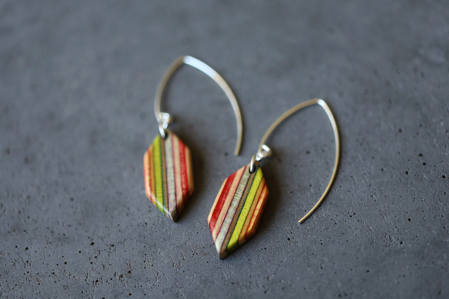 HEXALONG DANGLE EARRINGS