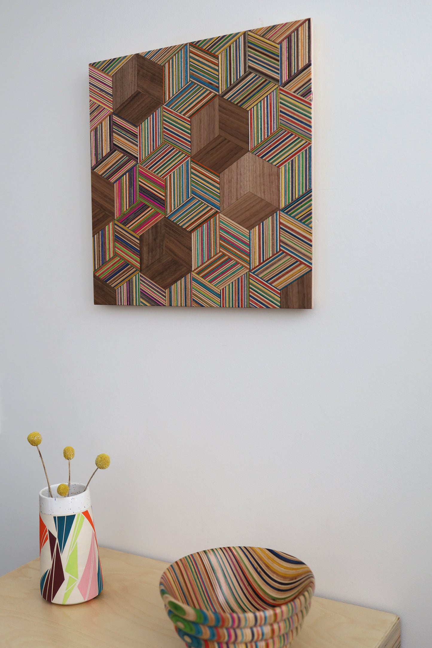 HEXAGON WALL ART