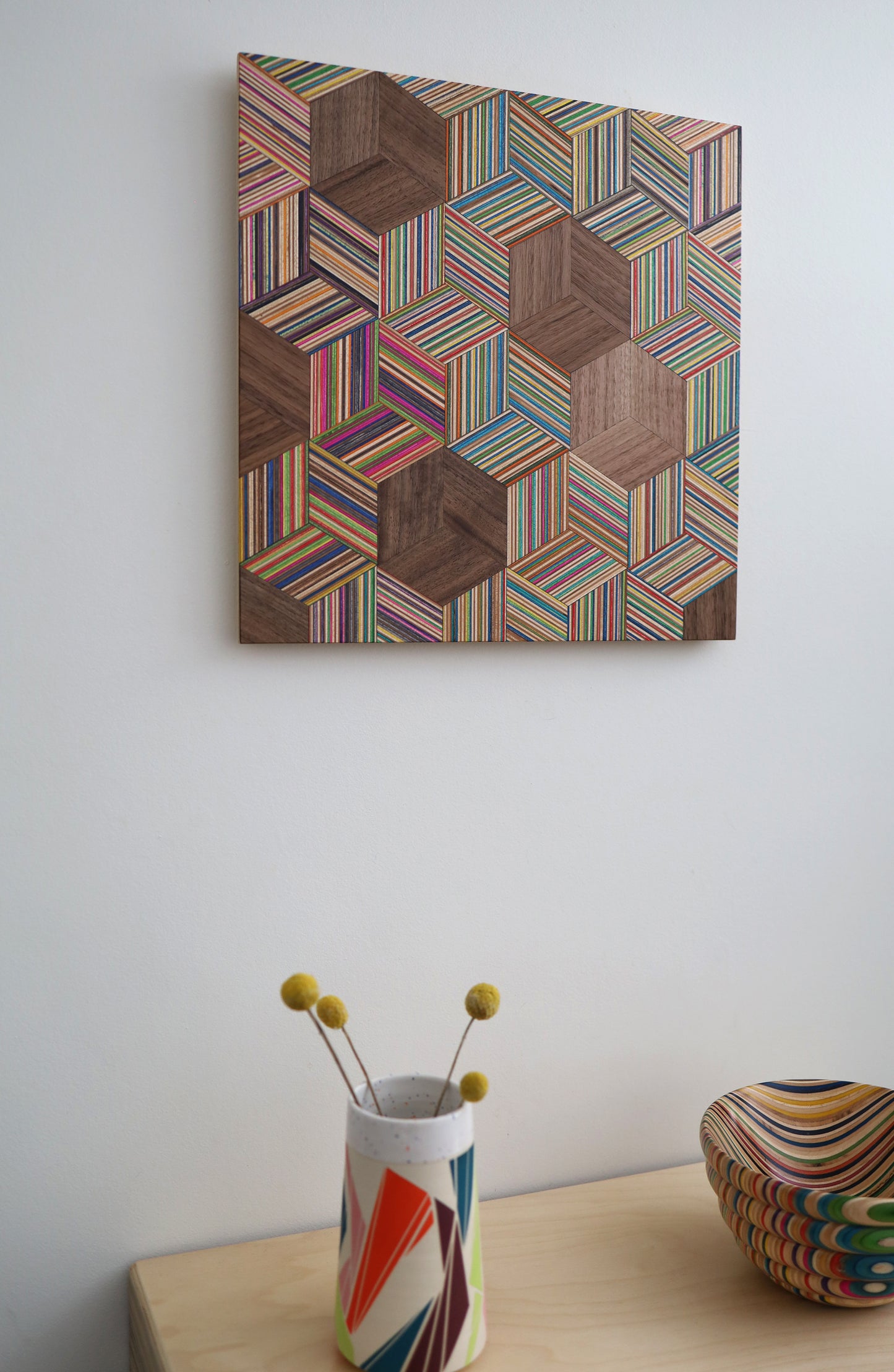 HEXAGON WALL ART