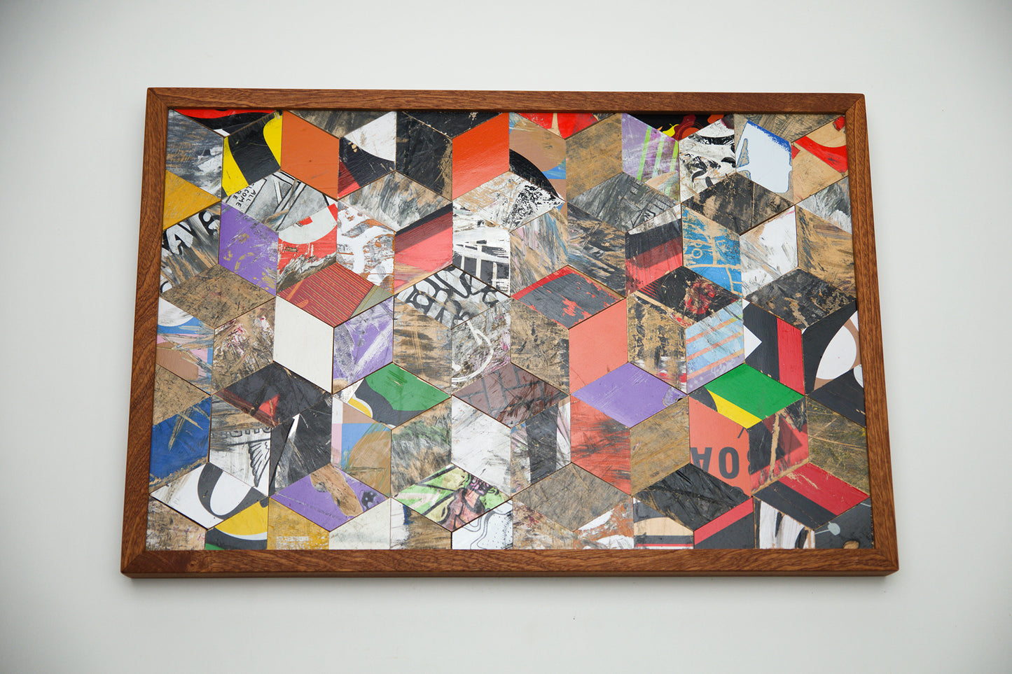 GRAPHIC MOSAIC WALL ART