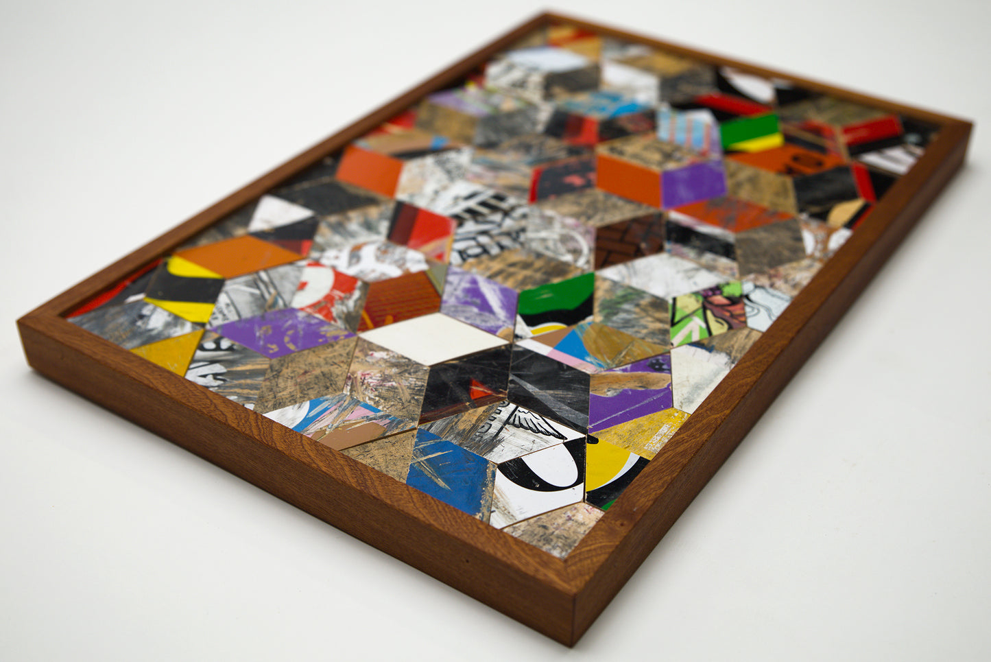 GRAPHIC MOSAIC WALL ART