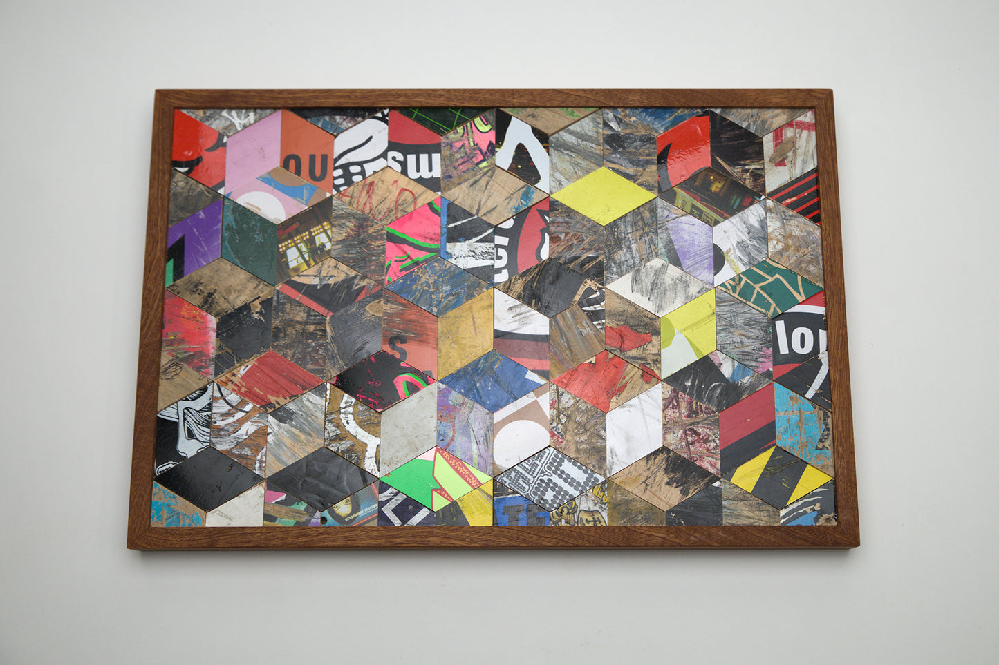 GRAPHIC MOSAIC WALL ART