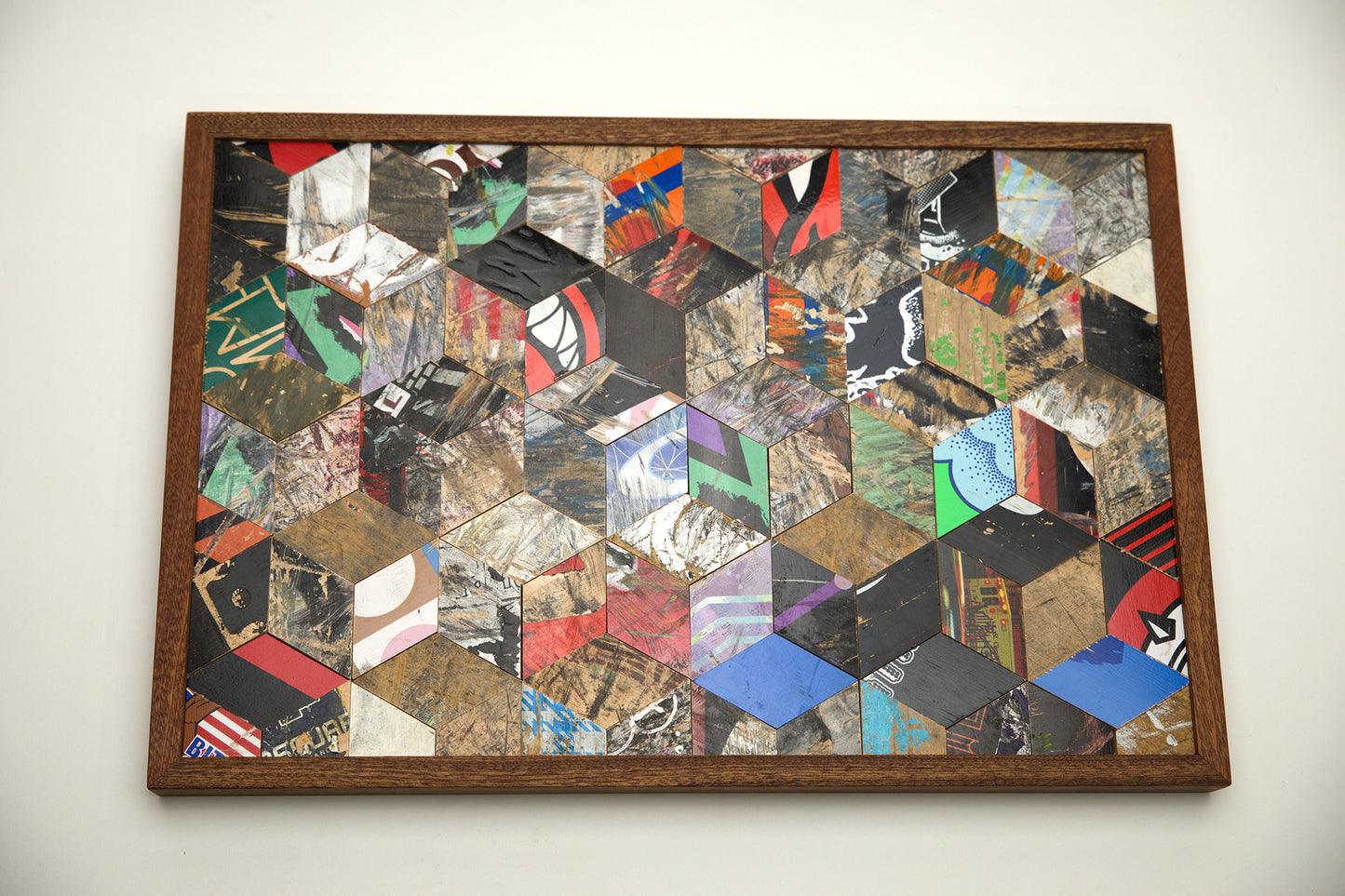GRAPHIC MOSAIC WALL ART