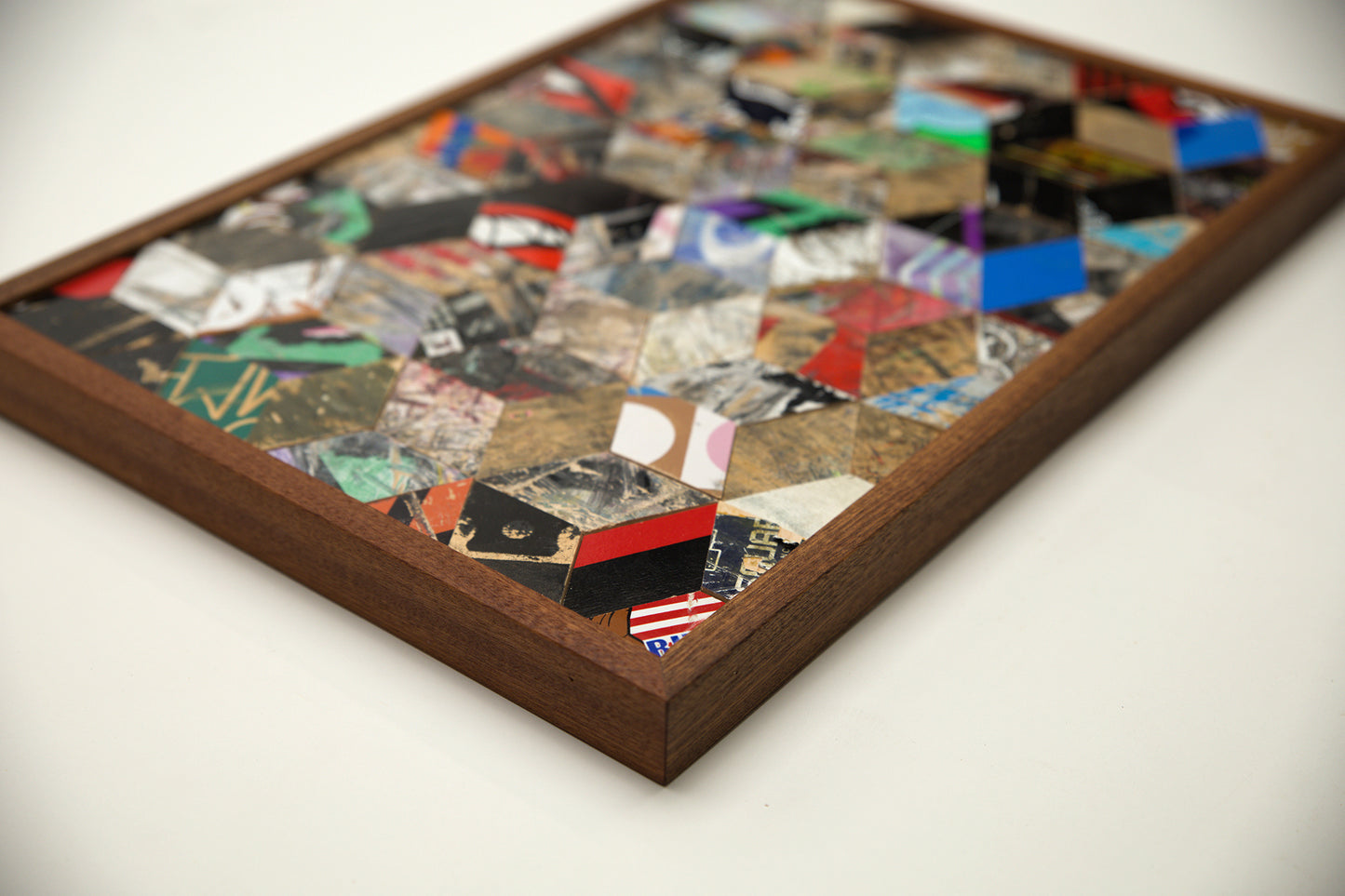 GRAPHIC MOSAIC WALL ART