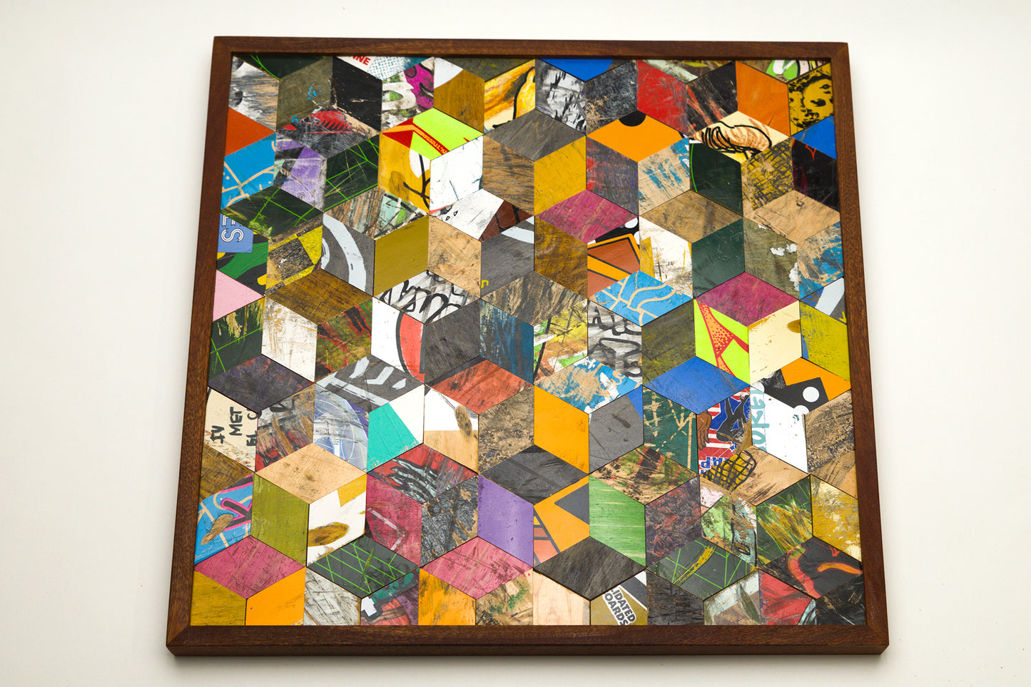 GRAPHIC MOSAIC WALL ART