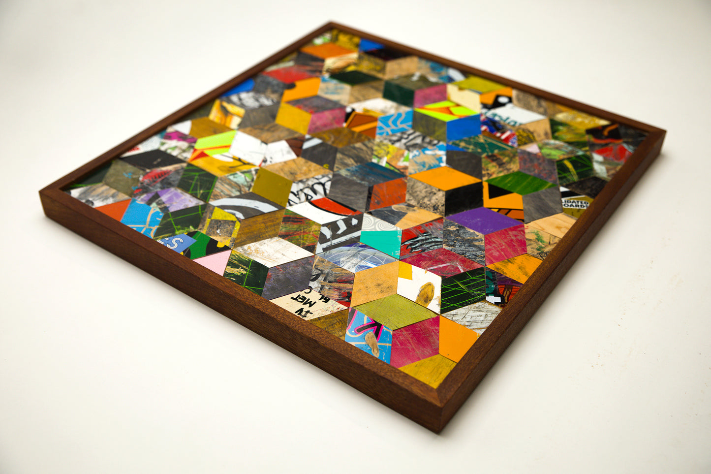 GRAPHIC MOSAIC WALL ART