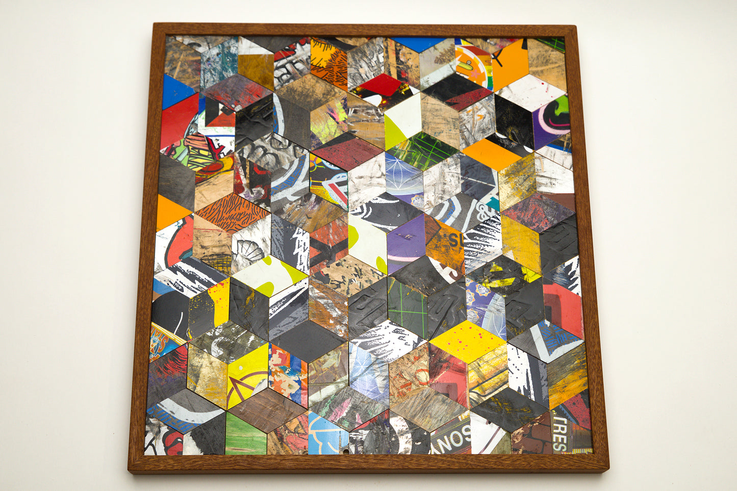 GRAPHIC MOSAIC WALL ART