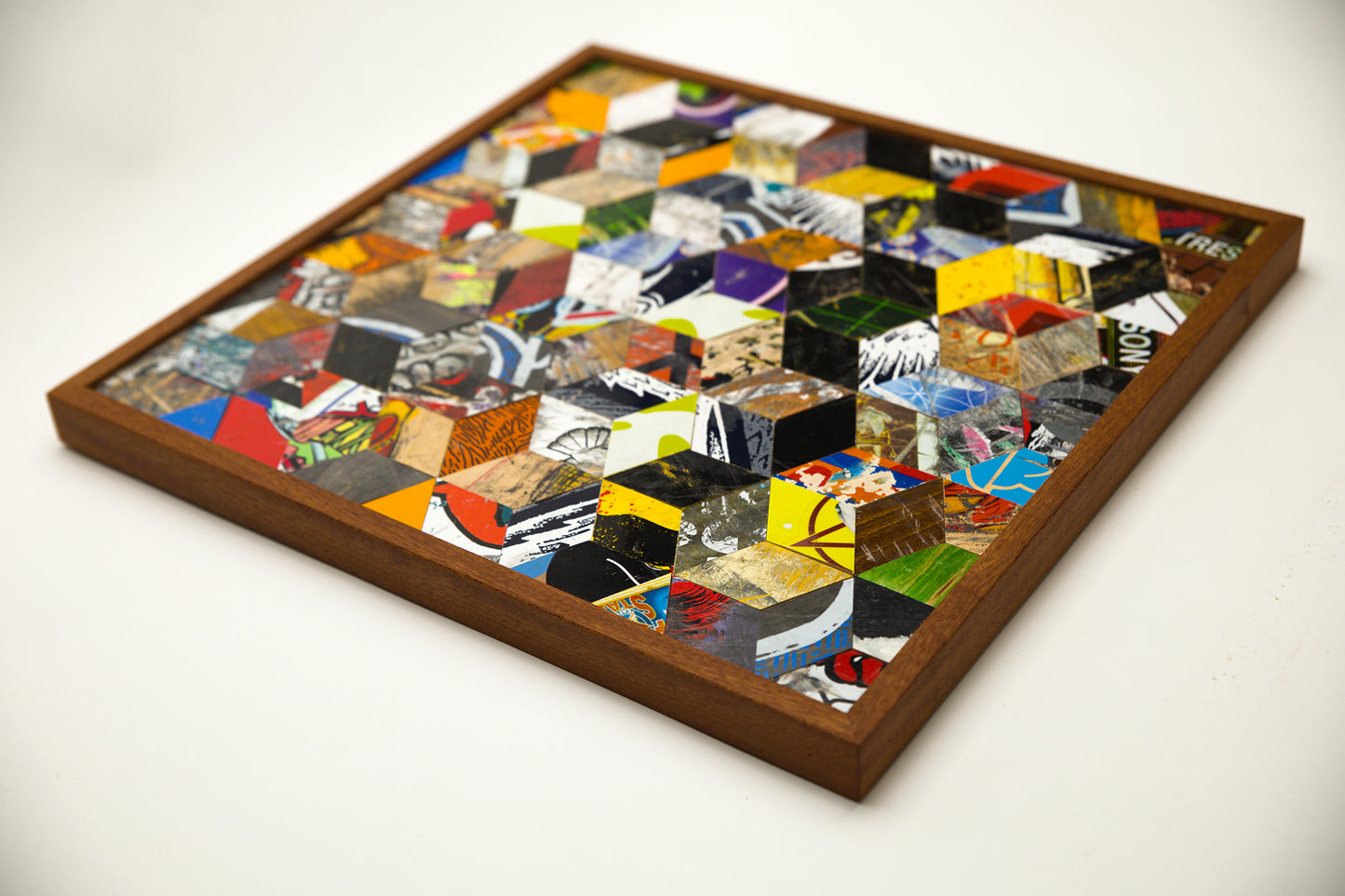 GRAPHIC MOSAIC WALL ART