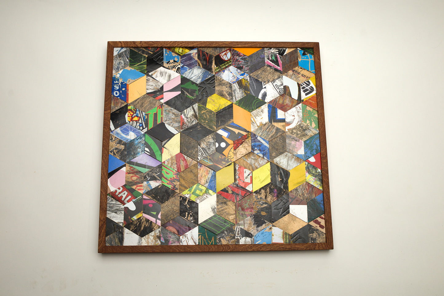GRAPHIC MOSAIC WALL ART
