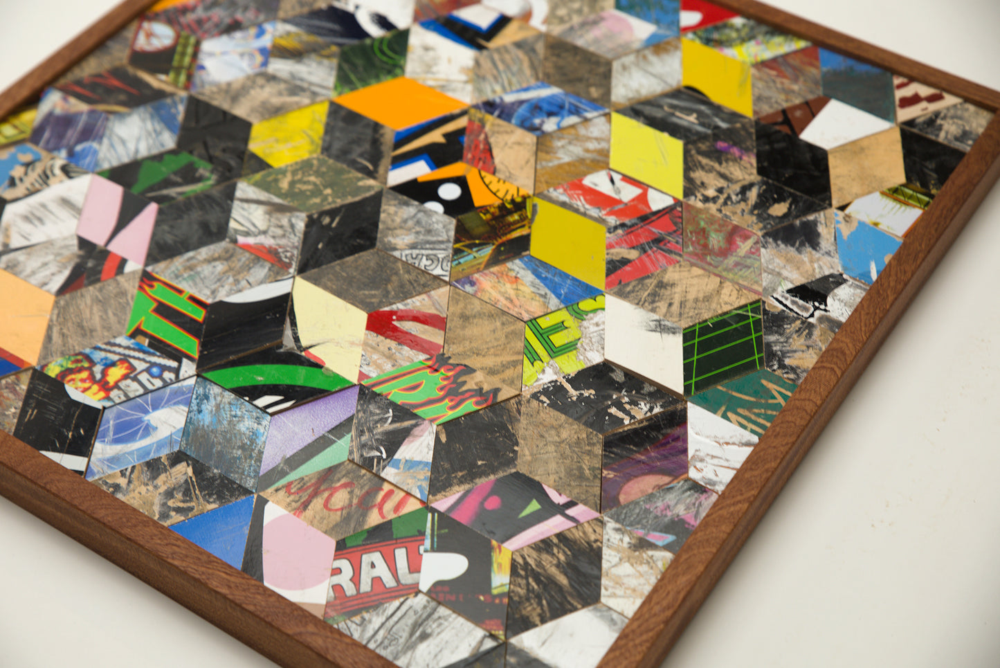 GRAPHIC MOSAIC WALL ART