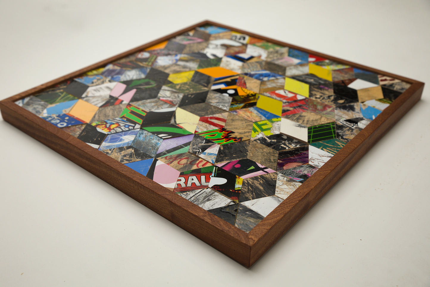 GRAPHIC MOSAIC WALL ART
