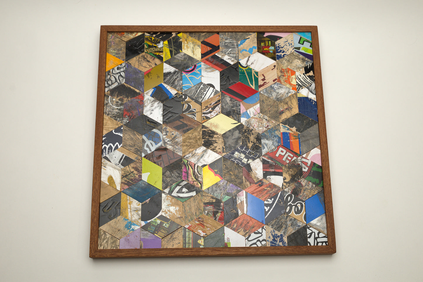 GRAPHIC MOSAIC WALL ART