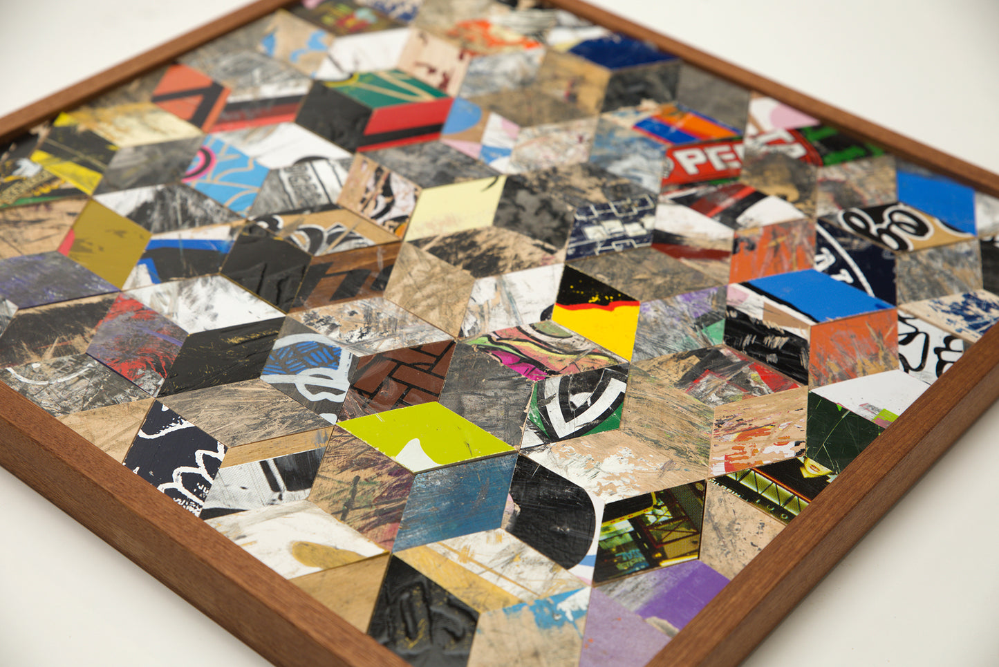 GRAPHIC MOSAIC WALL ART