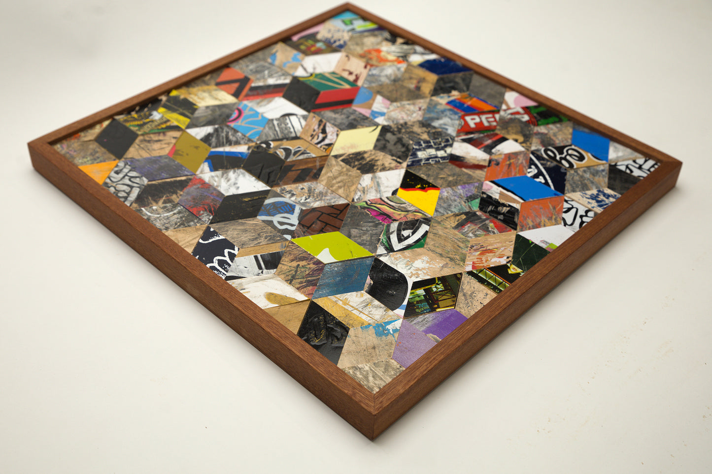 GRAPHIC MOSAIC WALL ART