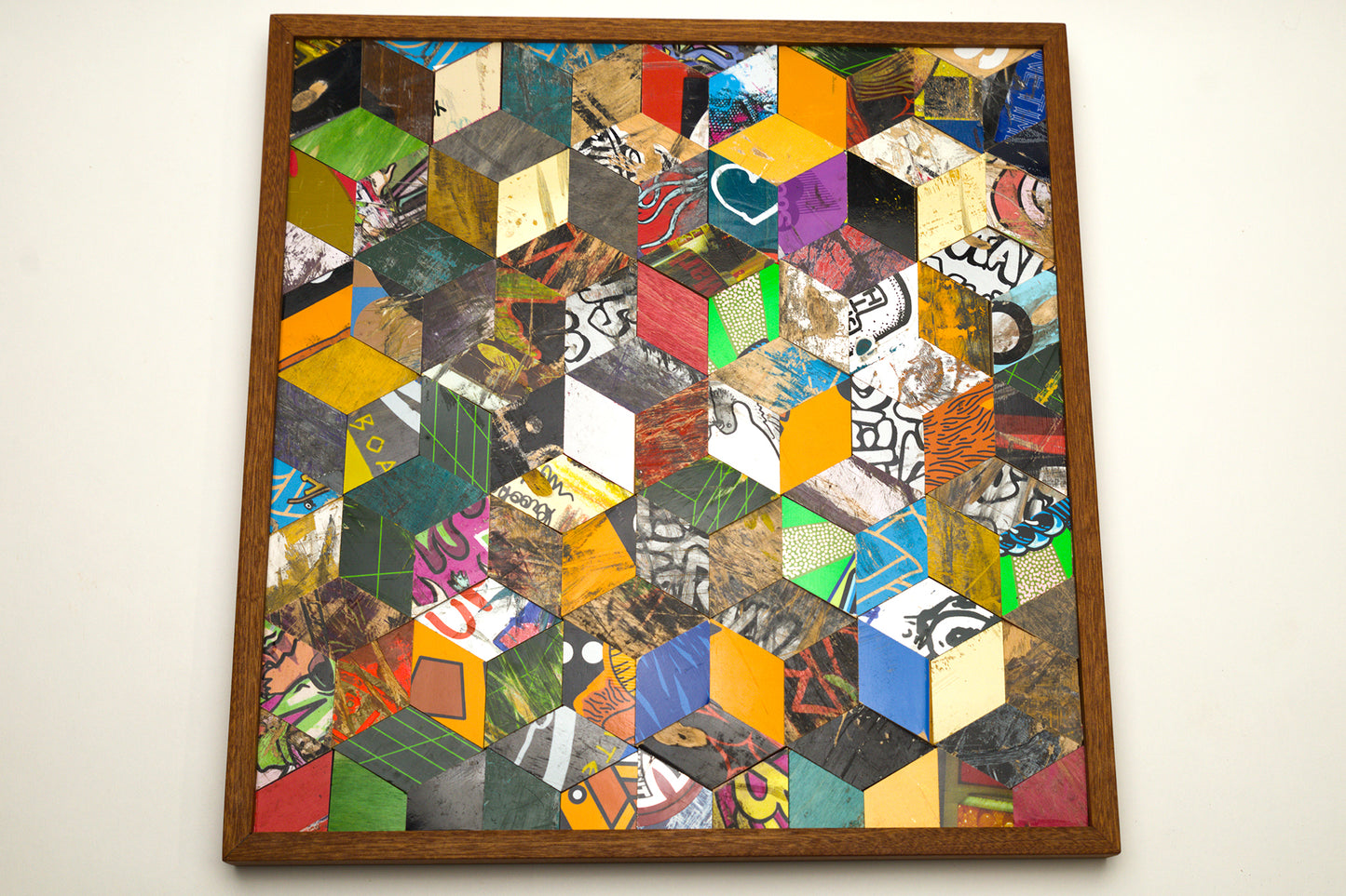 GRAPHIC MOSAIC WALL ART
