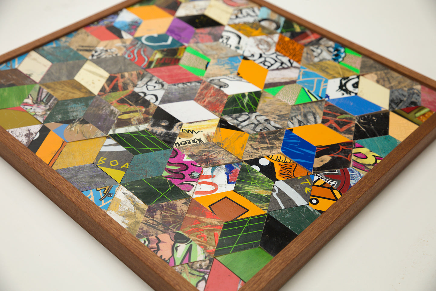GRAPHIC MOSAIC WALL ART