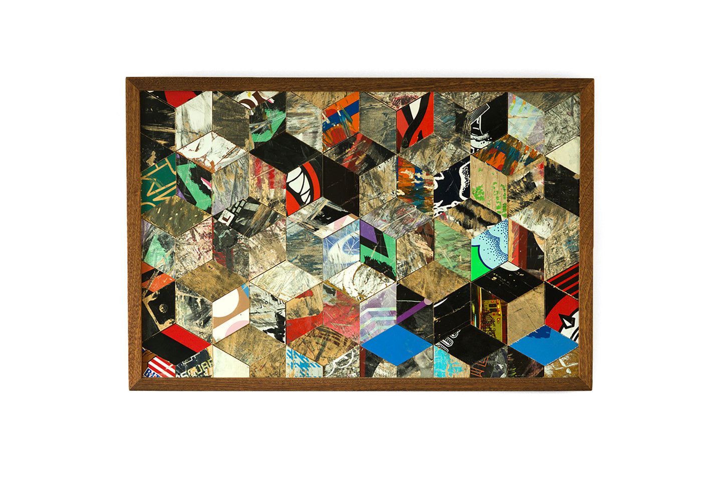 GRAPHIC MOSAIC WALL ART
