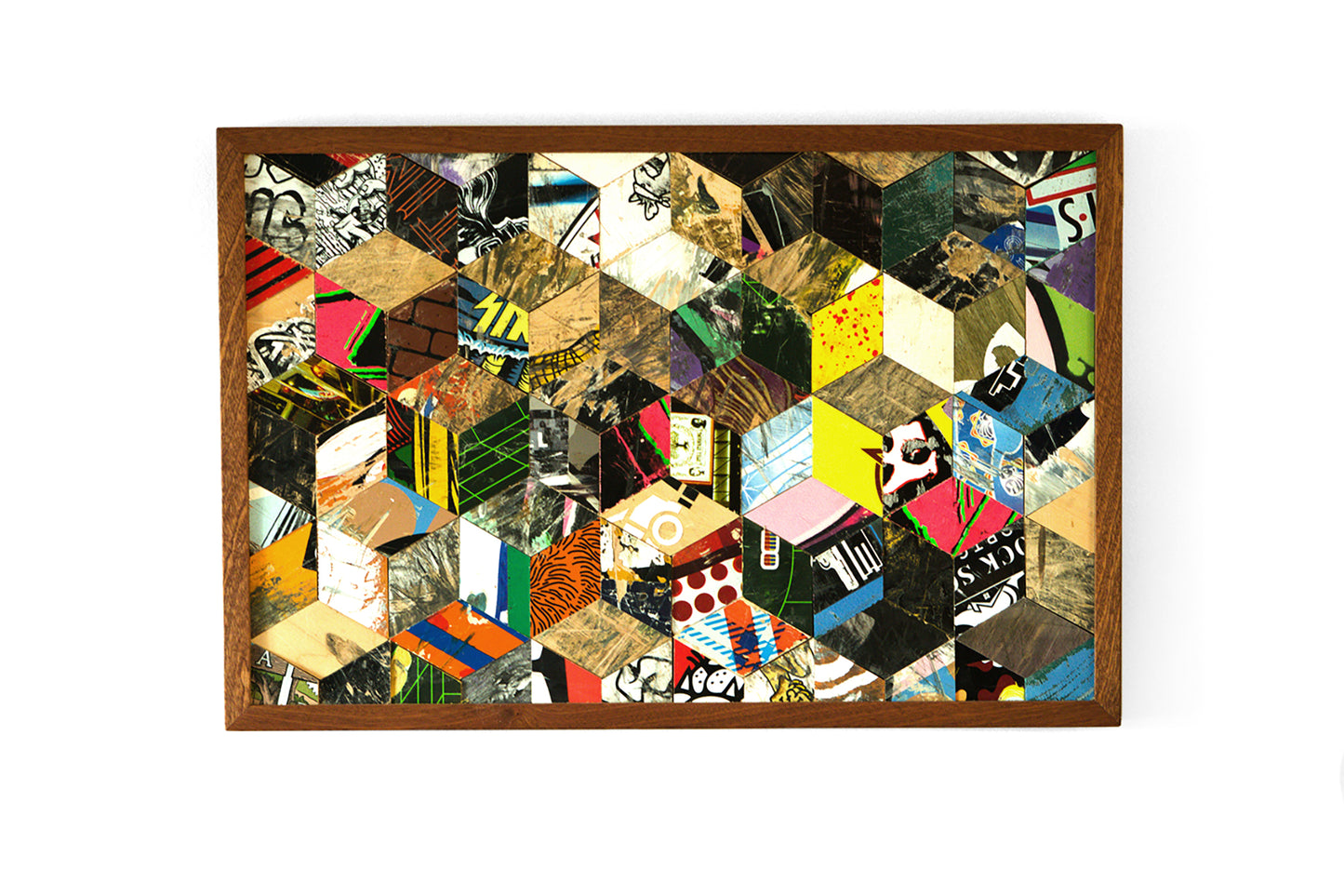 GRAPHIC MOSAIC WALL ART