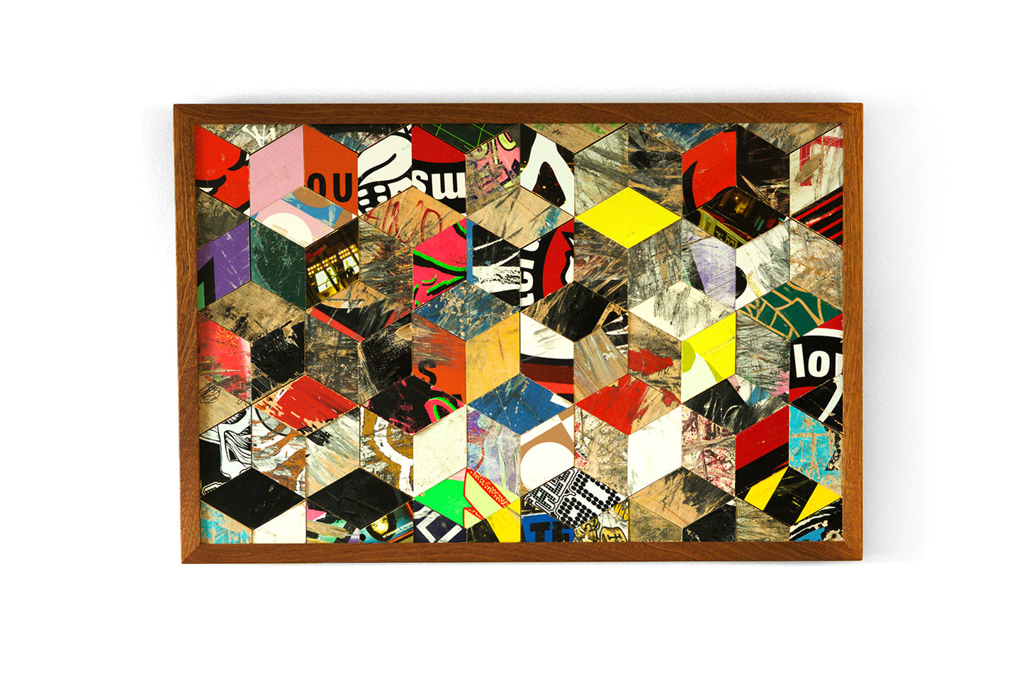 GRAPHIC MOSAIC WALL ART