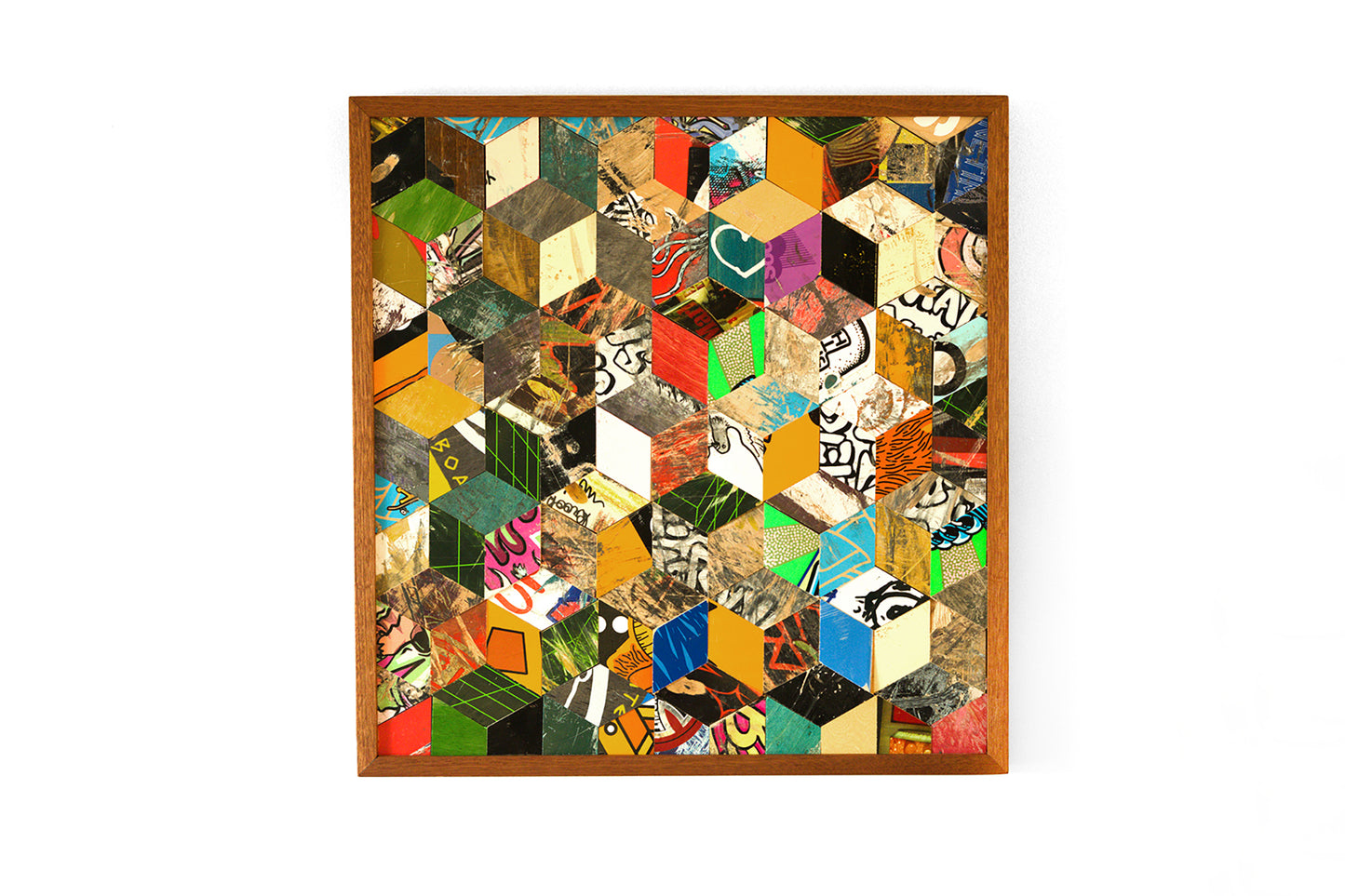 GRAPHIC MOSAIC WALL ART