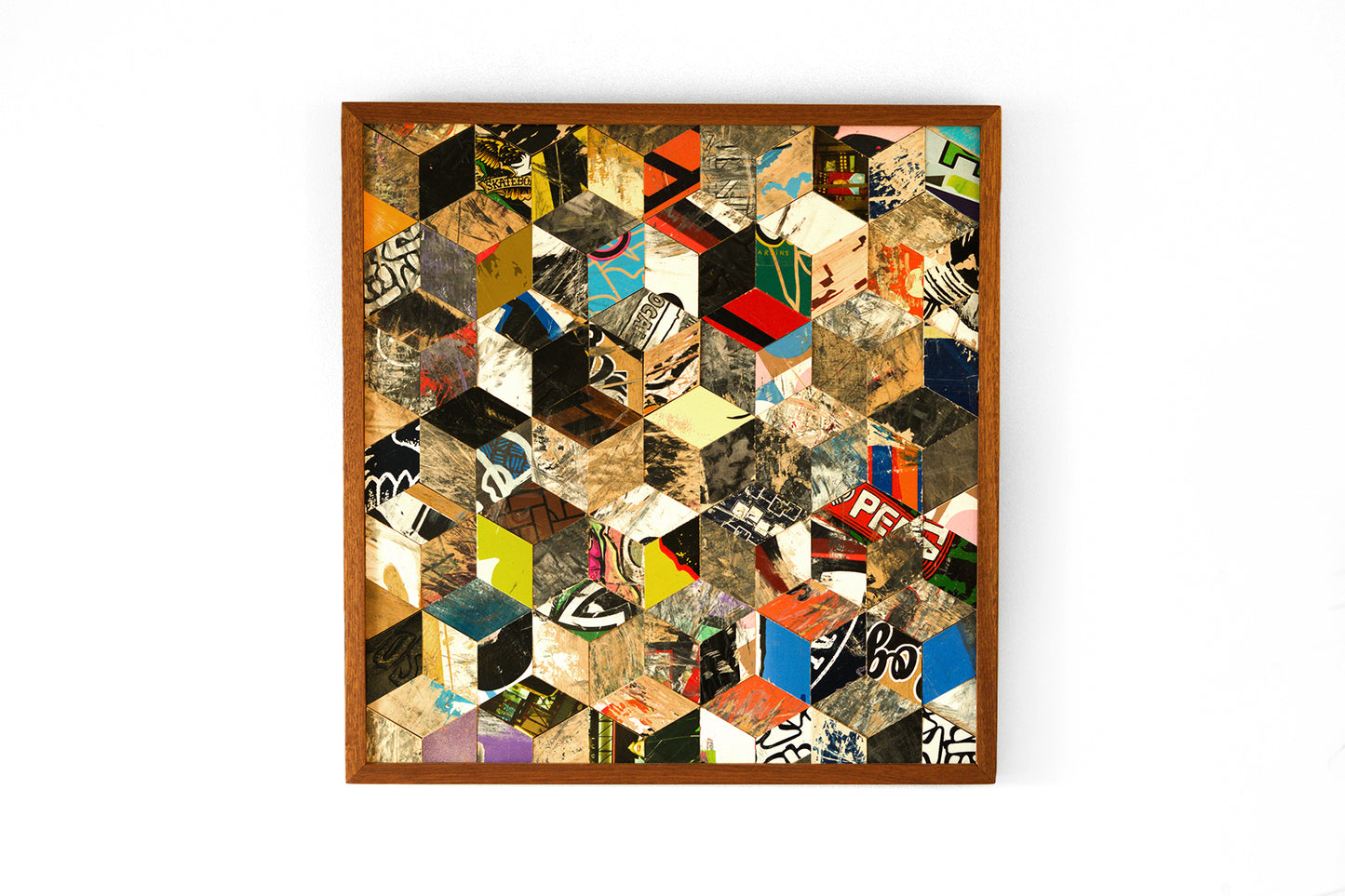 GRAPHIC MOSAIC WALL ART