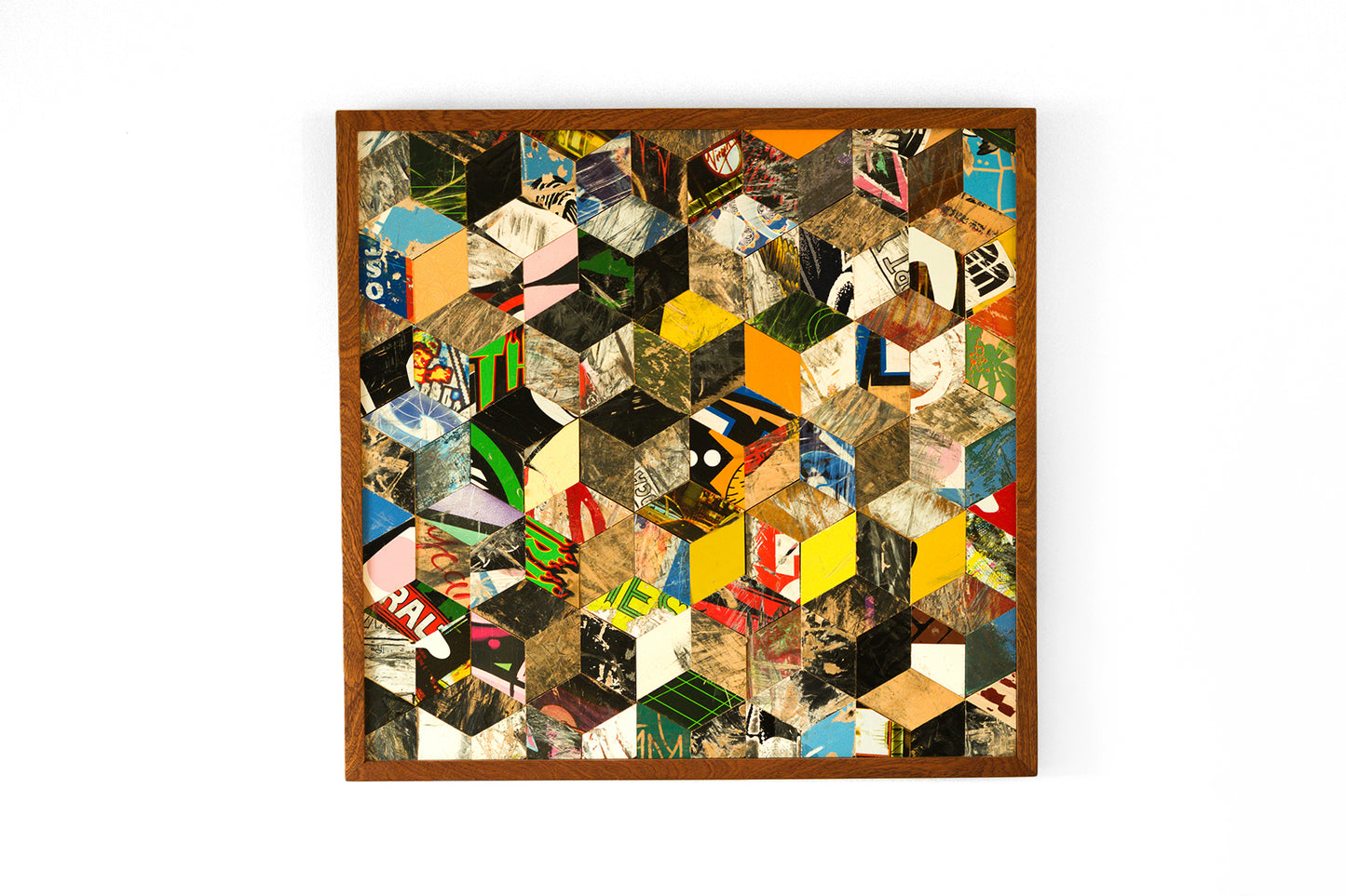 GRAPHIC MOSAIC WALL ART