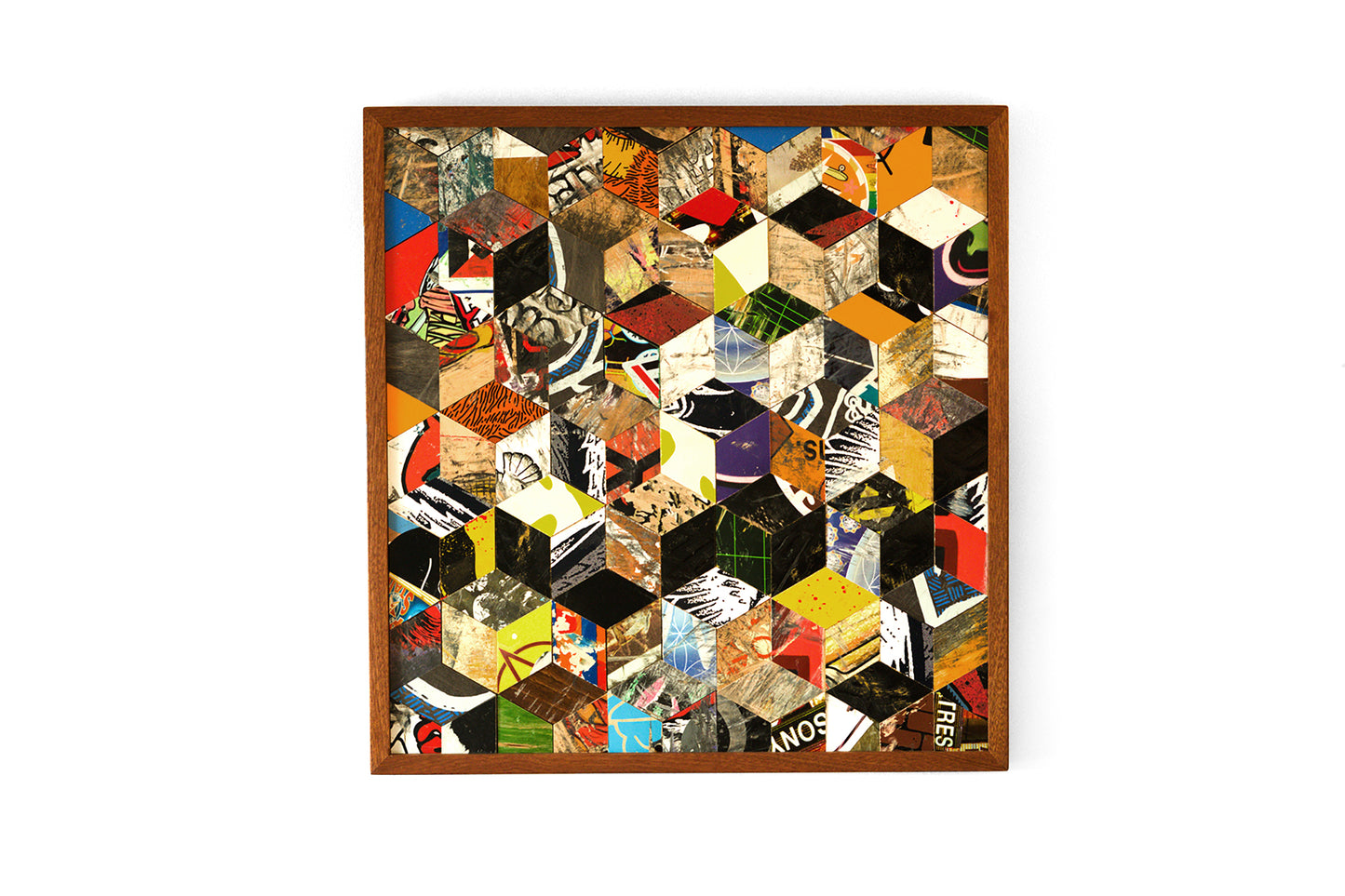 GRAPHIC MOSAIC WALL ART