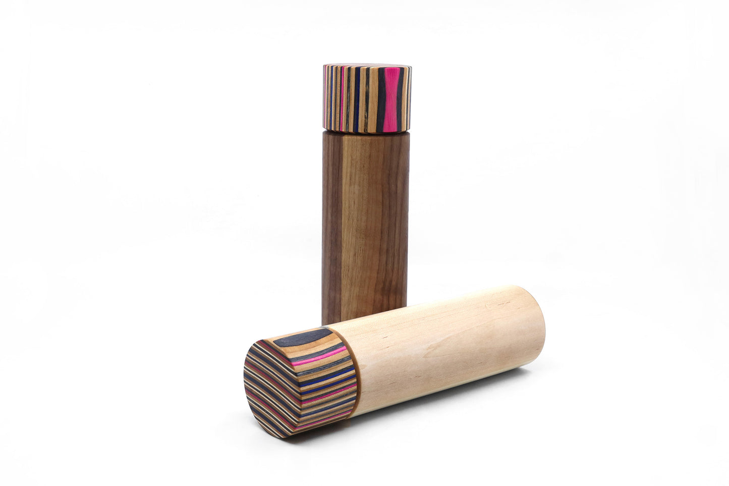 SKATEBOARD SALT & PEPPER MILL SET